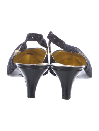 Bruno Magli Suede Slingback Pumps