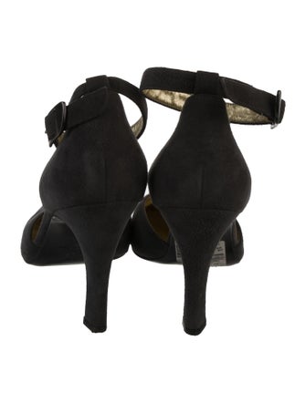 Bruno Magli Leather D'Orsay Pumps