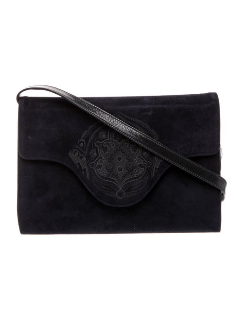 Bruno Magli Suede Crossbody Bag