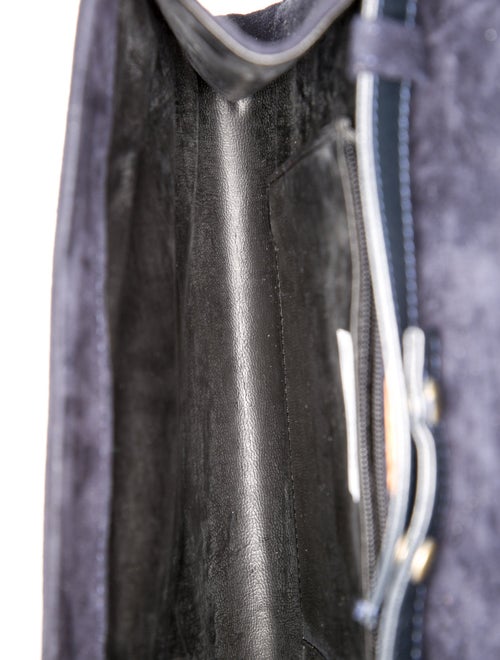 Bruno Magli Suede Crossbody Bag