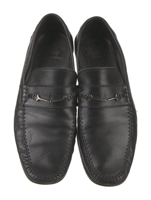 Bruno Magli Horsebit Accent Leather Dress Loafers