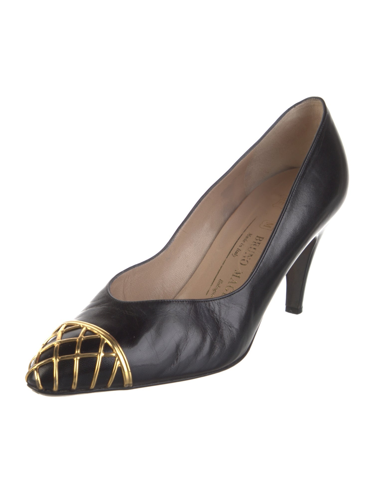 Bruno Magli Leather Pumps