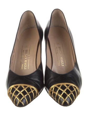 Bruno Magli Leather Pumps