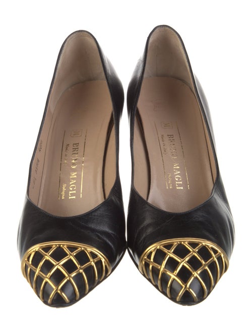 Bruno Magli Leather Pumps