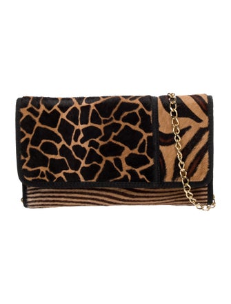 Bruno Magli Ponyhair Clutch