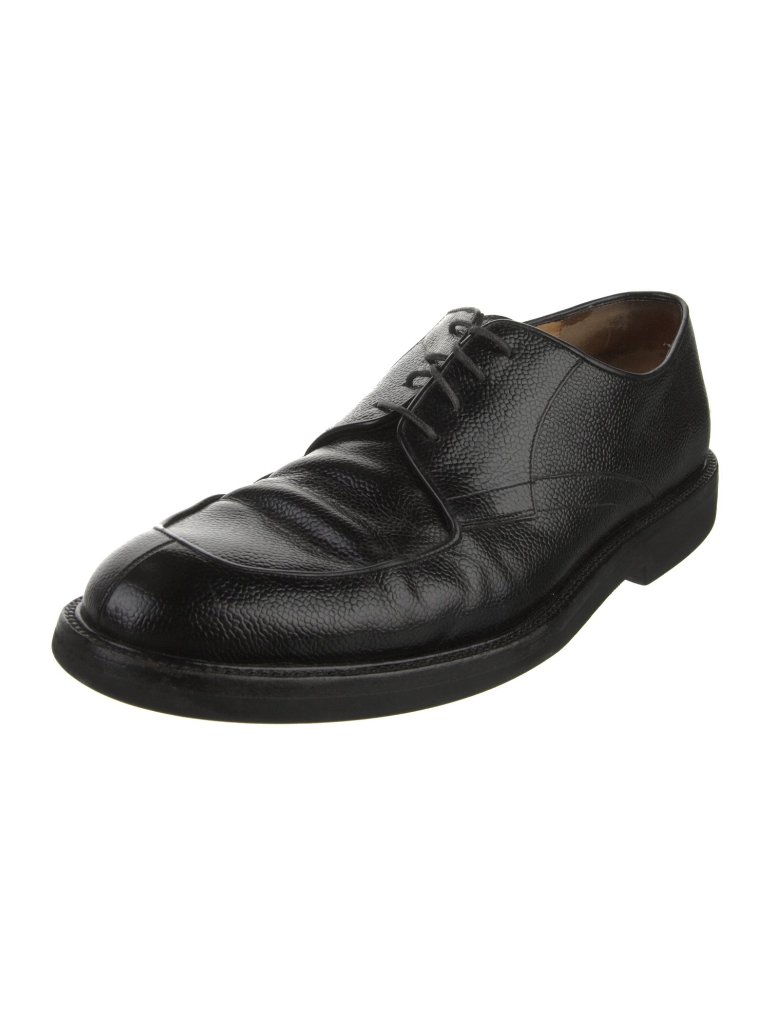 Bruno Magli Leather Derby Shoes