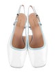 Bruno Magli Patent Leather Slingback Pumps