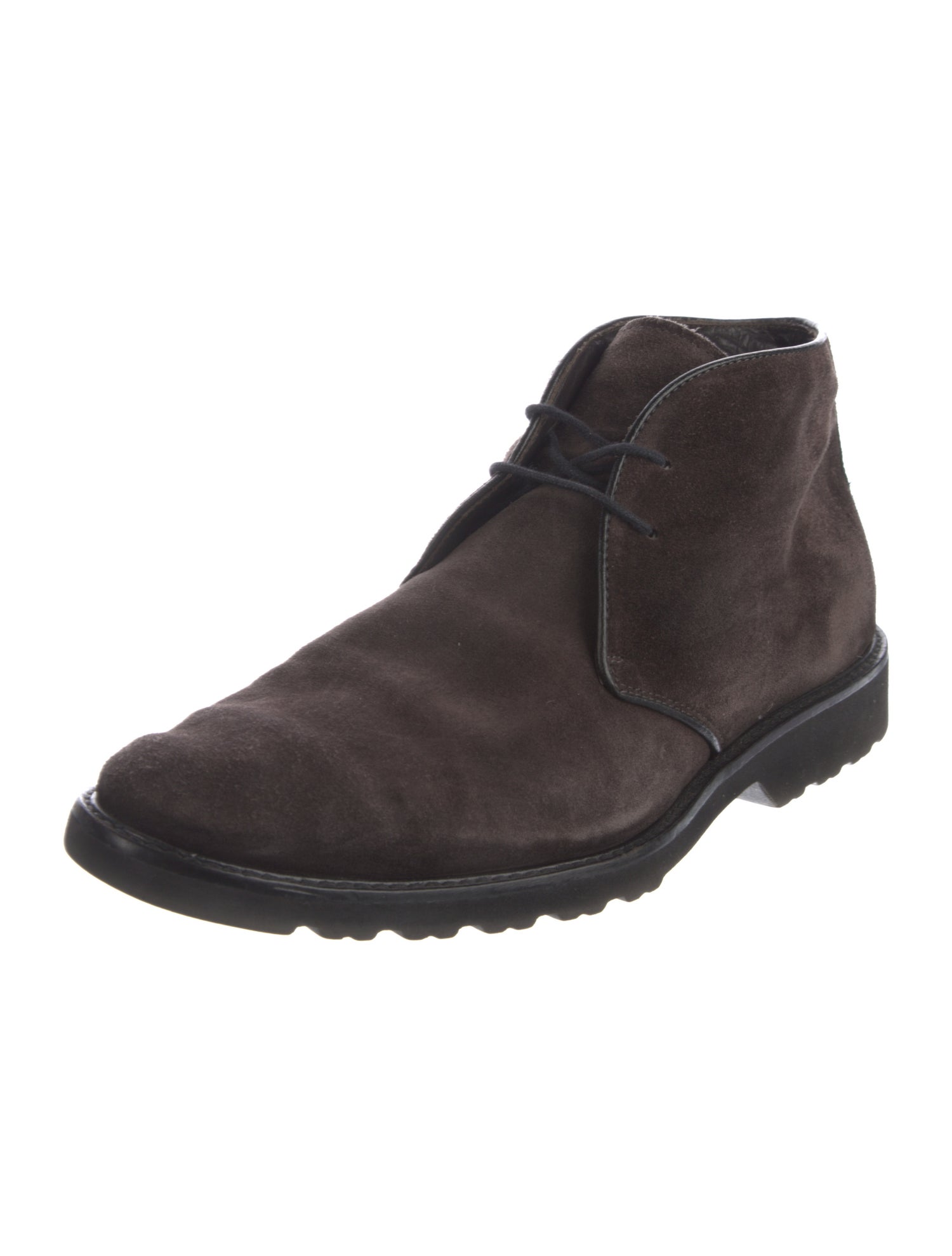 Bruno Magli Suede Lace-Up Boots