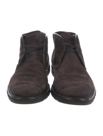 Bruno Magli Suede Lace-Up Boots