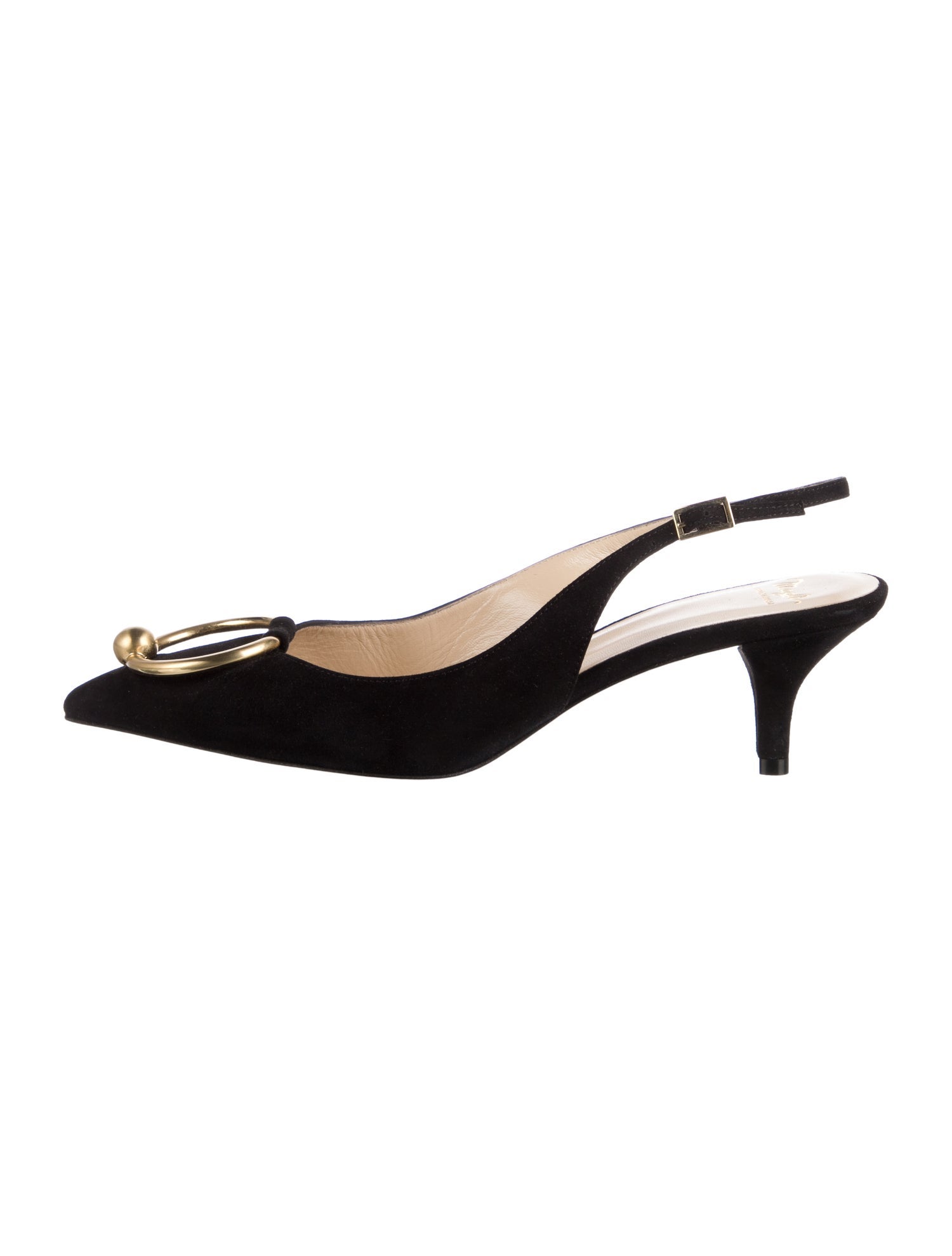 Bruno Magli Suede Slingback Pumps