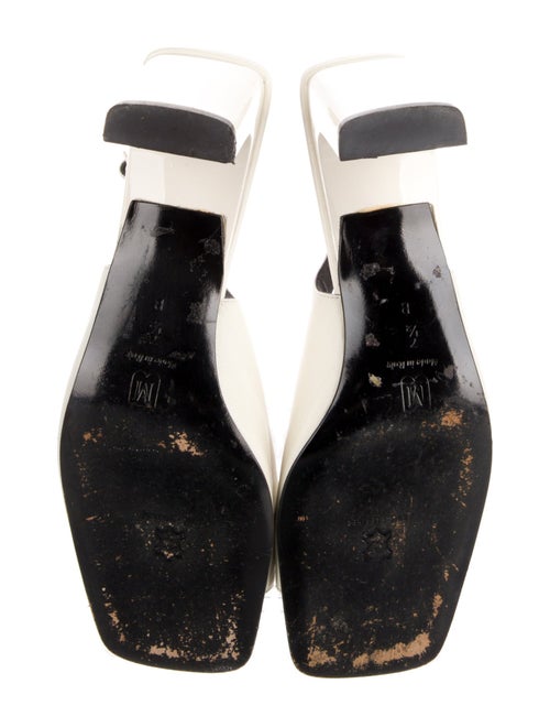 Bruno Magli Leather Cutout Accent Slingback Sandals