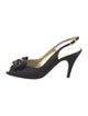 Bruno Magli Satin Slingback Pumps