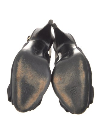 Bruno Magli Satin Slingback Pumps