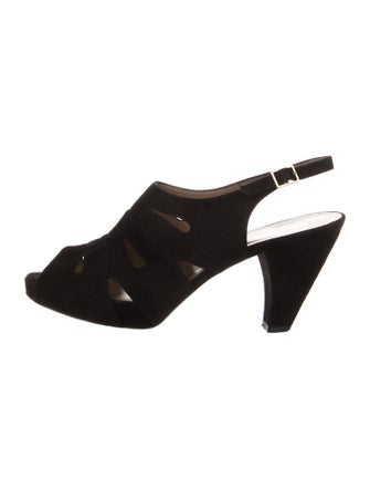 Bruno Magli Suede Slingback Pumps