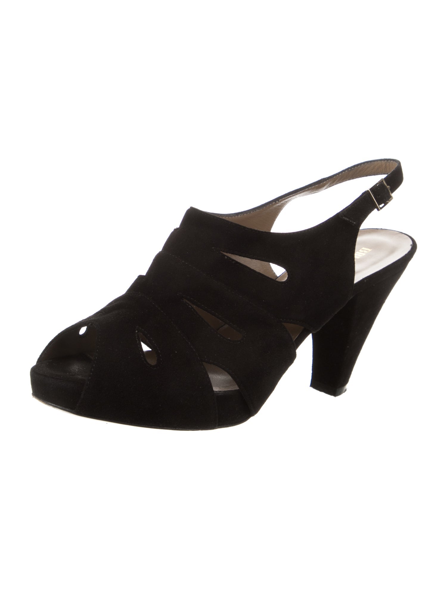 Bruno Magli Suede Slingback Pumps