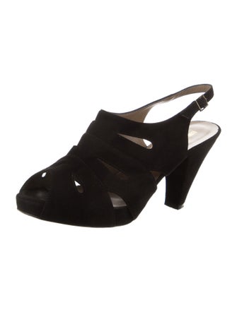Bruno Magli Suede Slingback Pumps