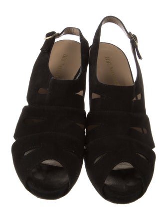 Bruno Magli Suede Slingback Pumps