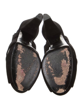 Bruno Magli Suede Slingback Pumps