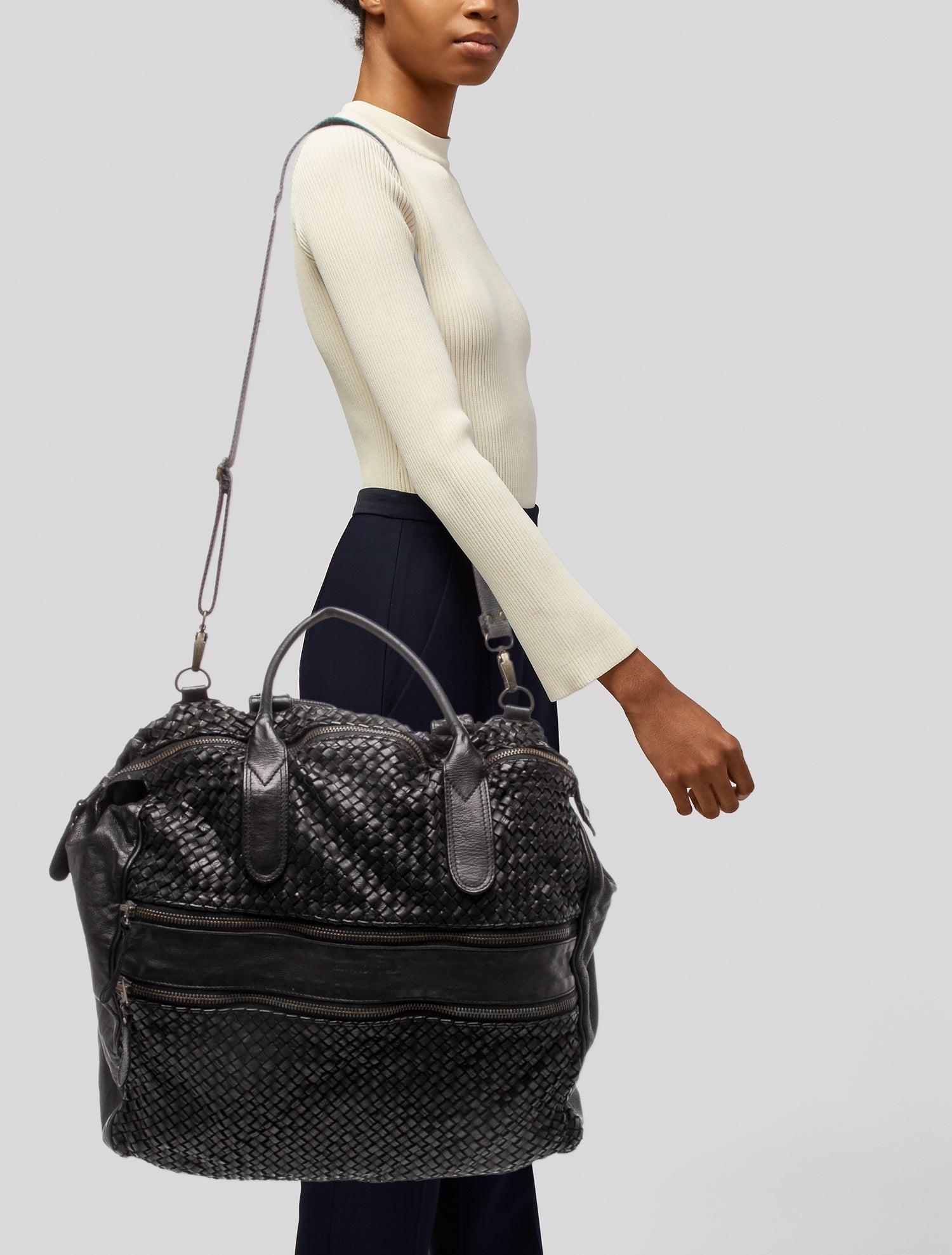 Bruno Magli Leather Shoulder Bag