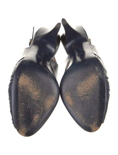 Bruno Magli Leather Slingback Pumps