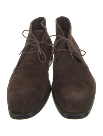 Bruno Magli Suede Lace-Up Boots