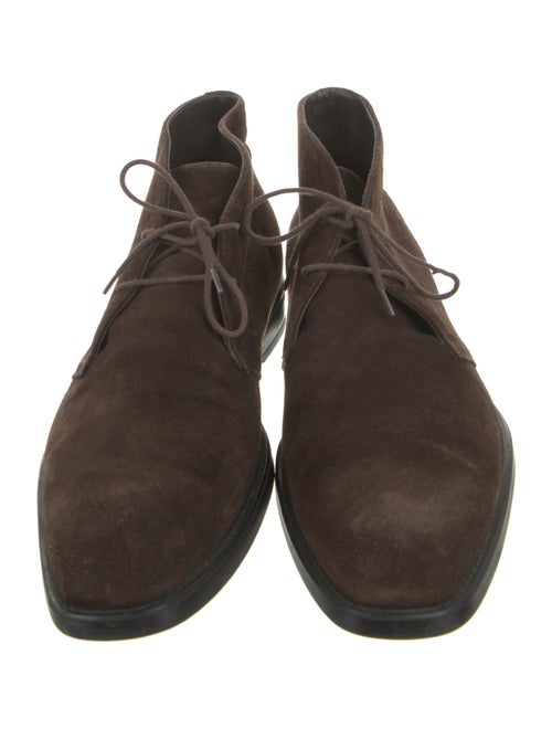 Bruno Magli Suede Lace-Up Boots