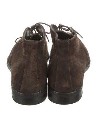 Bruno Magli Suede Lace-Up Boots