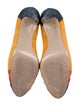 Bruno Magli Suede Colorblock Pattern Pumps