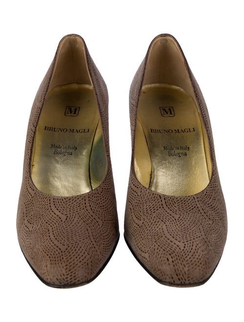 Bruno Magli Leather Pumps