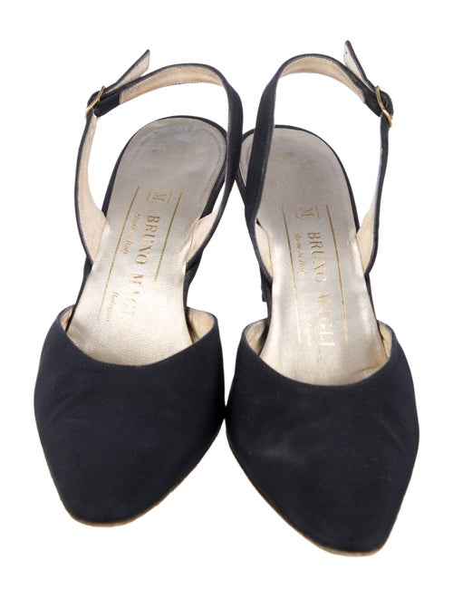 Bruno Magli Suede Slingback Pumps
