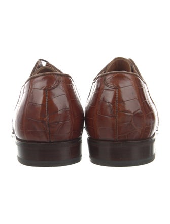 Bruno Magli Alligator Oxfords