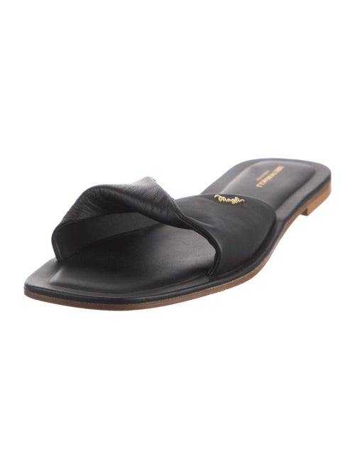 Bruno Magli Leather Slides