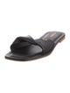 Bruno Magli Leather Slides