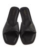 Bruno Magli Leather Slides