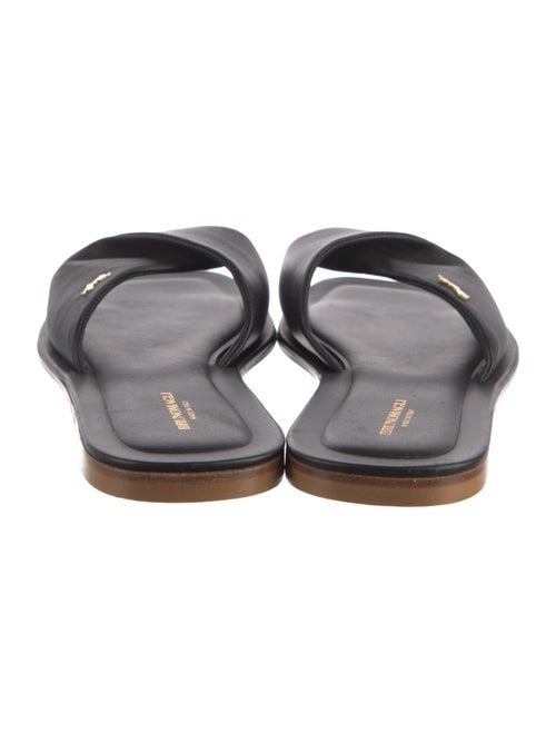 Bruno Magli Leather Slides
