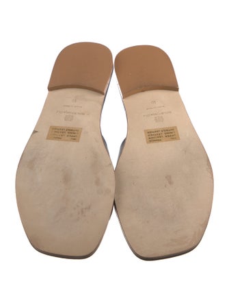 Bruno Magli Leather Slides