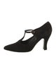 Bruno Magli Suede T-Strap Pumps
