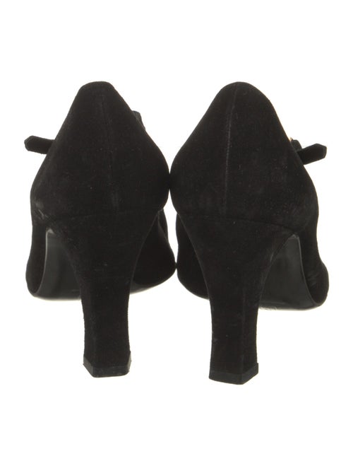 Bruno Magli Suede T-Strap Pumps