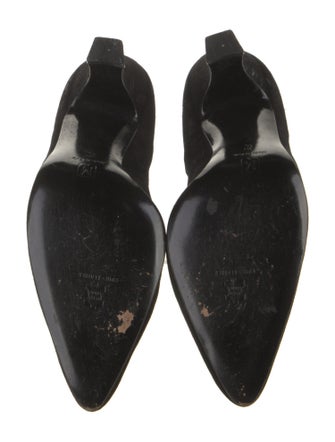 Bruno Magli Suede T-Strap Pumps