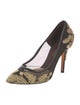 Bruno Magli Mesh Printed Pumps