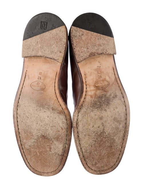 Bruno Magli Leather Derby Shoes