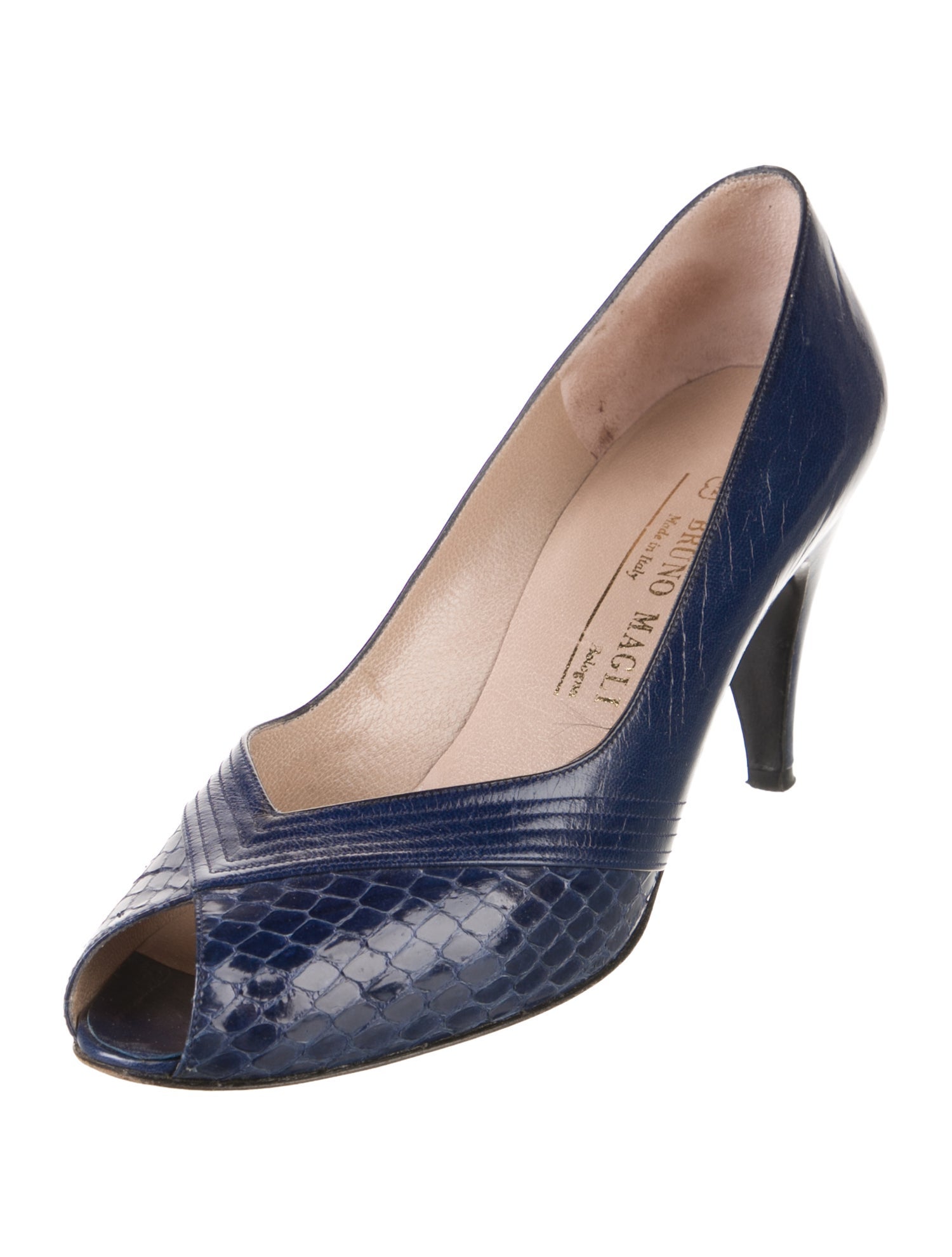 Bruno Magli Leather Pumps