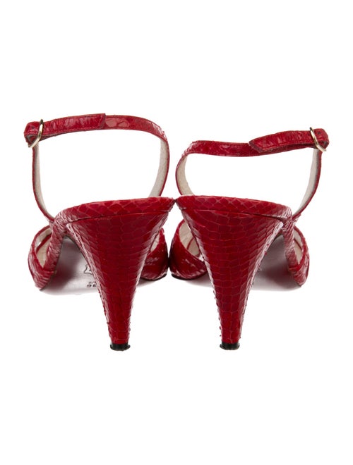 Bruno Magli Leather Slingback Sandals