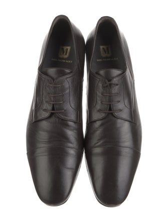Bruno Magli Leather Derby Shoes