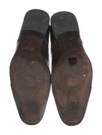 Bruno Magli Leather Derby Shoes