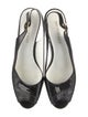 Bruno Magli Patent Leather Slingback Pumps