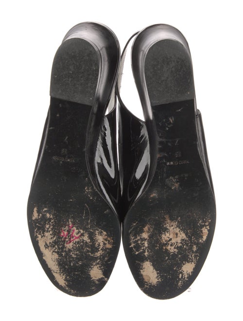 Bruno Magli Patent Leather Slingback Pumps