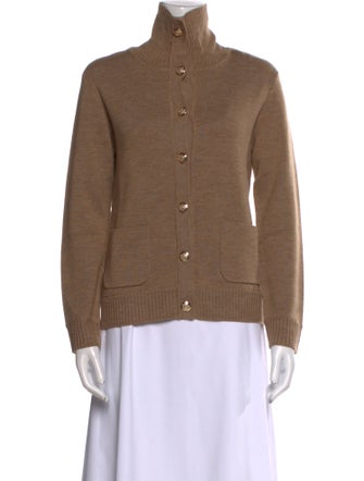 Bruno Magli Merino Wool Mock Neck Sweater