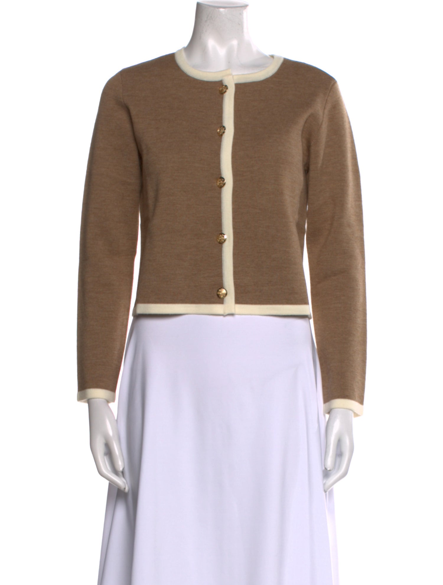 Bruno Magli Merino Wool Scoop Neck Sweater