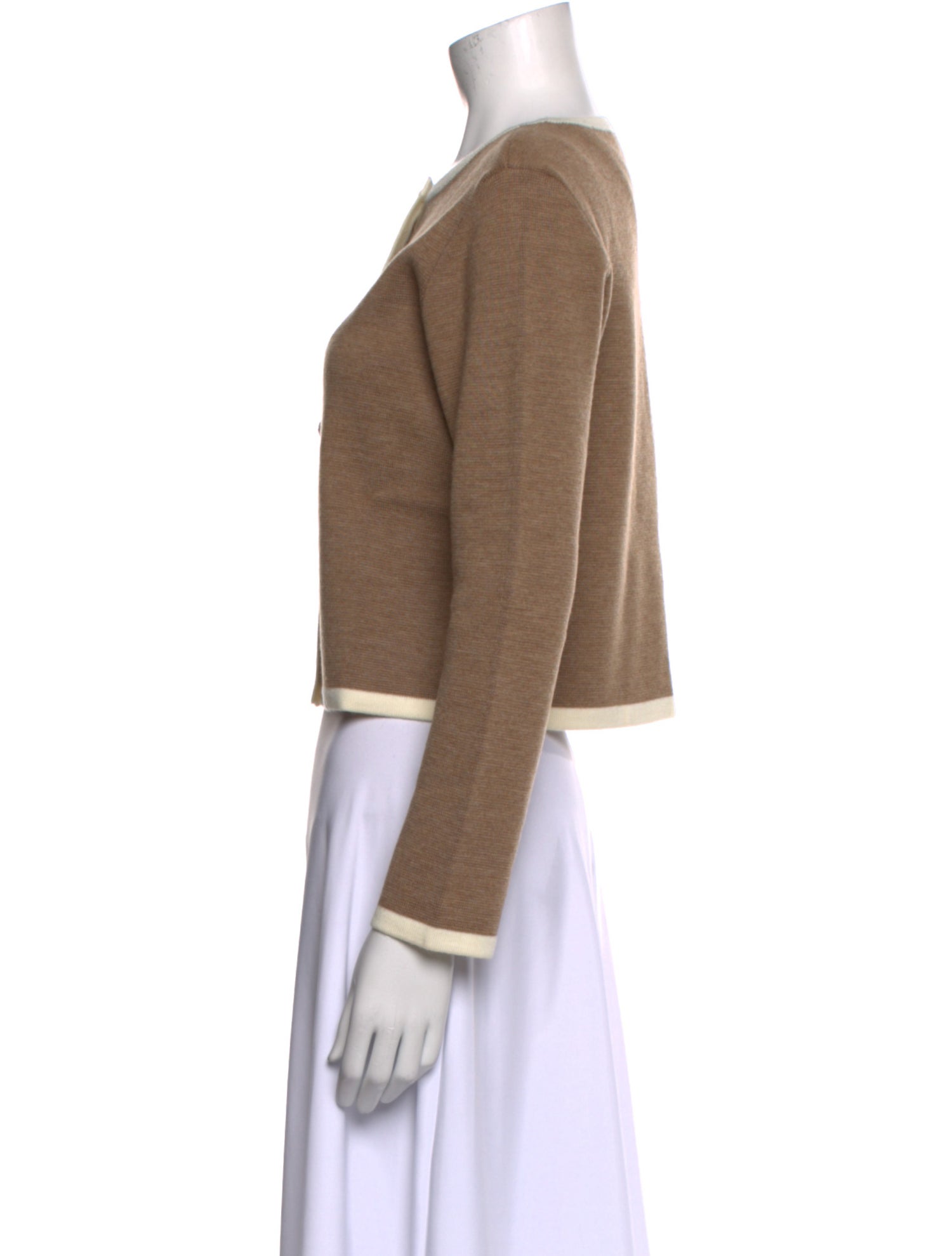 Bruno Magli Merino Wool Scoop Neck Sweater
